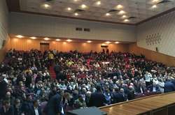 Діалогу не вийшло: «посланці Зеленського» пояснювали у Рівному «формулу Штайнмайєра» (ФОТО)