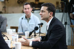 Президент Володимир Зеленський на пресмарафоні