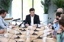 Президент Володимир Зеленський на пресмарафоні