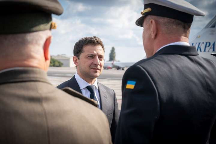 Президент з робочим візитом прибув до Одеси