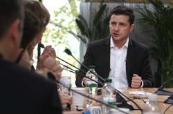 Президент України Володимир Зеленський під час пресмарафону, 10 жовтня 2019 року