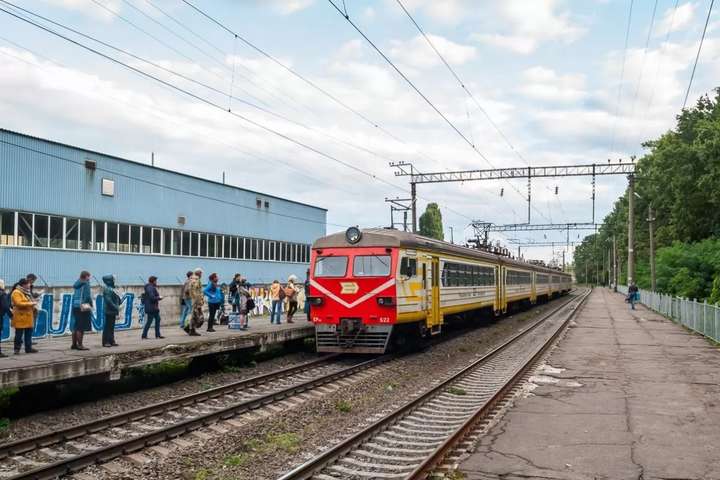 У Києві вранці на маршрут не вийшли шість рейсів міської електрички
