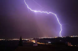 Молния в Израиле