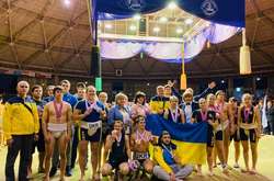 Україна стала першою в медальному заліку чемпіонату світу з сумо