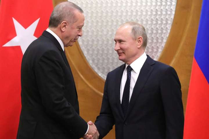 Ердоган наступного тижня прилетить у Сочі на зустріч з Путіним