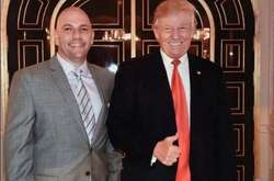 Затриманий бізнесмен Девід Корреа та президент США Дональд Трамп
