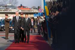 16 жовтня Зеленський здійснив візит до Латвії