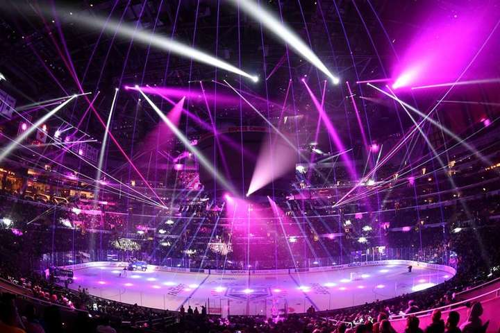 Клуб НХЛ провів рекордне лазерне шоу (відео)