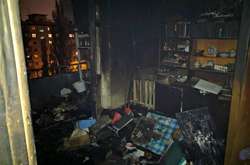 Вогонь охопив кімнату квартири на восьмому поверсі житлового будинку