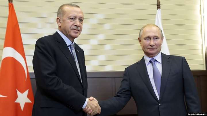 Путін і Ердоган домовилися про спільний контроль сирійсько-турецького кордону