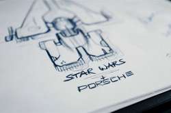 Porsche і Star Wars об'єдналися для створення зорельота (ФОТО)