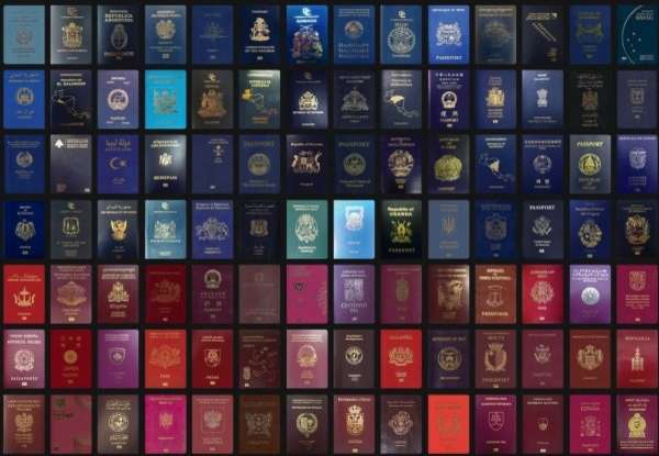 Експерти пояснили, з чим пов’язані кольори паспортів різних країн світу