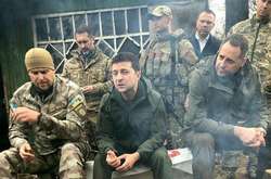 З’явилося повне відео спілкування Зеленського з Нацкорпусом в Золотому