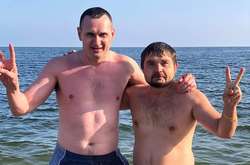 Олег Сенцов в Одесі викупався у морі