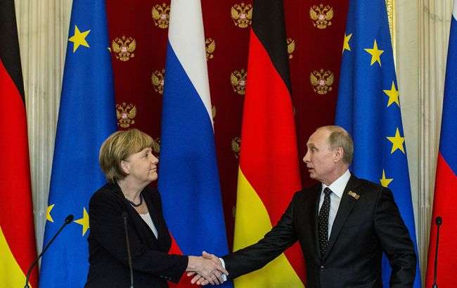 Меркель і Путін обговорили транзит газу в ЄС через Україну
