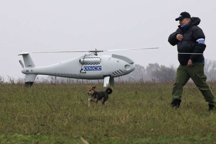 Місія ОБСЄ спостерігатиме за розведенням сил у Золотому за допомогою дронів