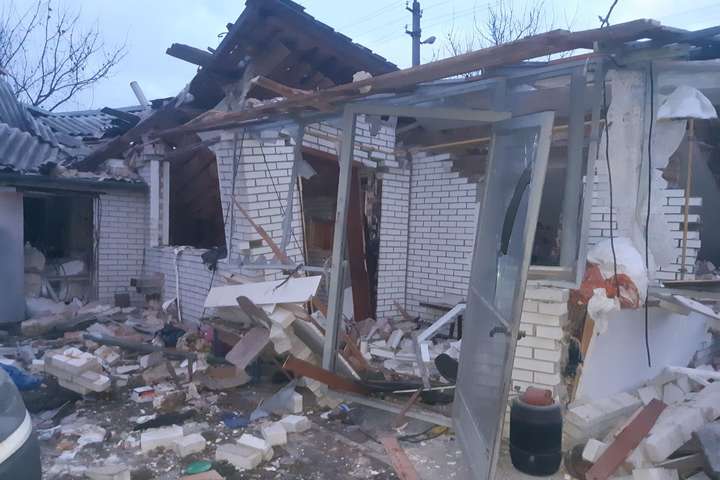 На Київщині вибух газу зруйнував будинок (фото)