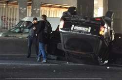  Позашляховик перекинувся на дах 