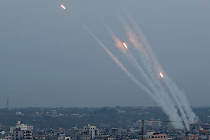 Ізраїль повідомив про перехоплення семи ракет з Сектора Гази
