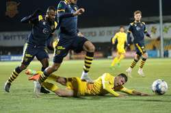 Матч першої ліги завершився сутичкою