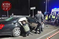 З’явилося відео вибуху автомобіля у Києві