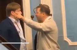 Ты предатель, ты пустил в Украину русских - Ляшко избил Геруса (видео)