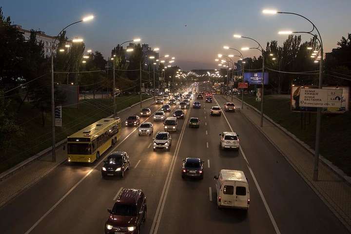 Стало відомо, скільки цього року Київ зекономив на освітленні вулиць