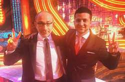 Свій пост у соцмережі Кернес проілюстрував старим фото із Зеленським