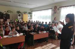 Школярі пізнають правила протипожежної безпеки