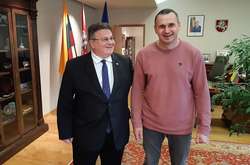 Сенцов похвалил главу МИД Литвы за чувство юмора и понимание того, кто такой Путин