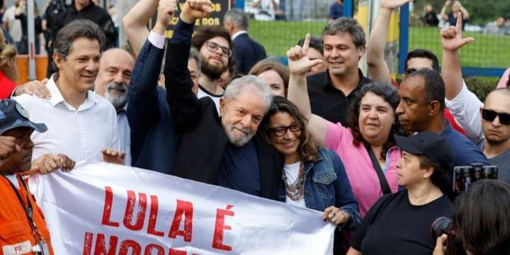 Експрезидент Бразилії Лула да Сілва вийшов з в’язниці