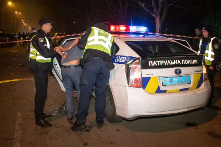 Масштабна ДТП у Києві: водій Honda розбив дев'ять авто та намагався втекти