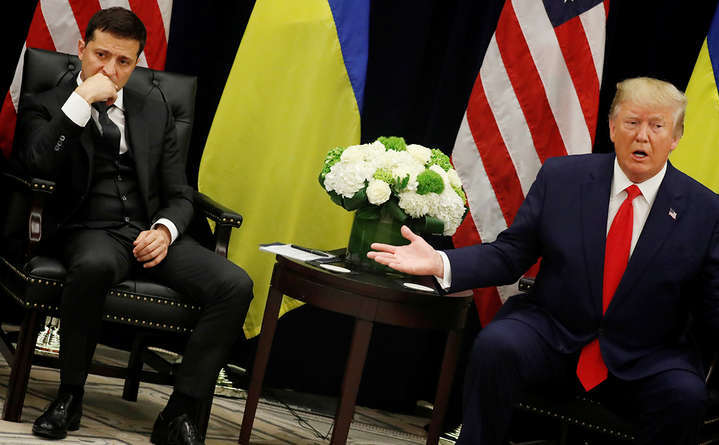 Дональд Трамп хоче викласти в публічний доступ «ще одну розмову» із Володимиром Зеленським - Стенограма ще однієї розмови Трампа із Зеленським може бути оприлюднена 12 листопада
