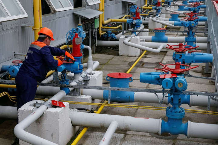 Україна зменшила запаси газу: на сьогодні підземні сховища заповнені на 69% 