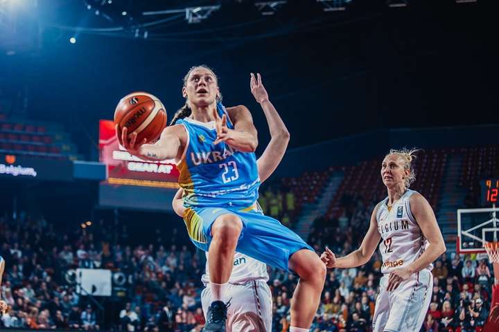 Жіноча баскетбольна збірна України програла на старті відбору чемпіонату Європи