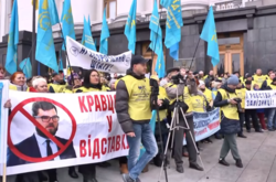 На мітинг залізничників 14 листопада у Києві зібралися близько 3 тис. чоловік