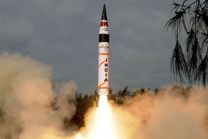 Індія випробувала балістичну ракету, здатну нести ядерний заряд