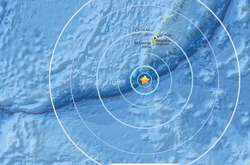 Тихий океан сильно струсонуло 