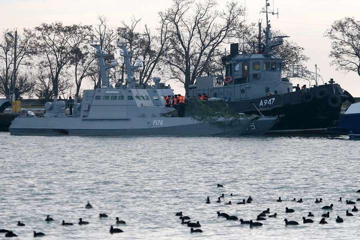 В России сообщили, где и когда передадут Украине захваченные корабли
