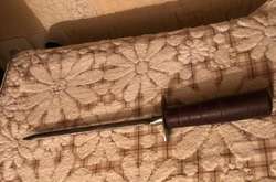 Поліція вилучила ніж як речовий доказ