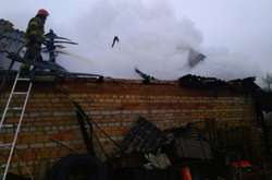 Будинок було охоплено вогнем по всій площі