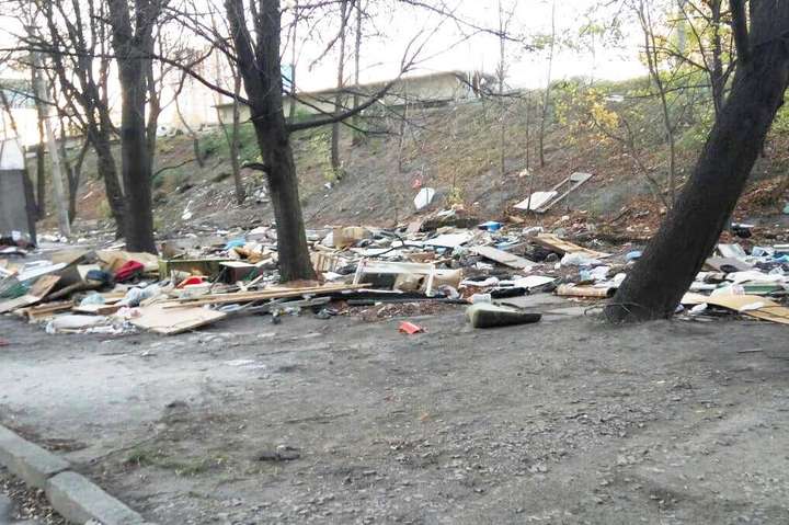 У Києві комунальники прибрали два великих сміттєзвалища (фото)