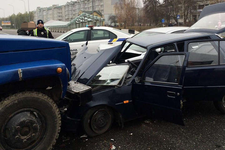 На Київщині сталося дві ДТП з потерпілими (фото)