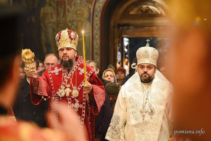 Ієрарх Церкви Чеських земель і Словаччини співслужив Митрополиту Епіфанію