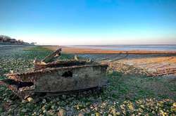 Росіян вразило раптово оголене дно Азовського моря