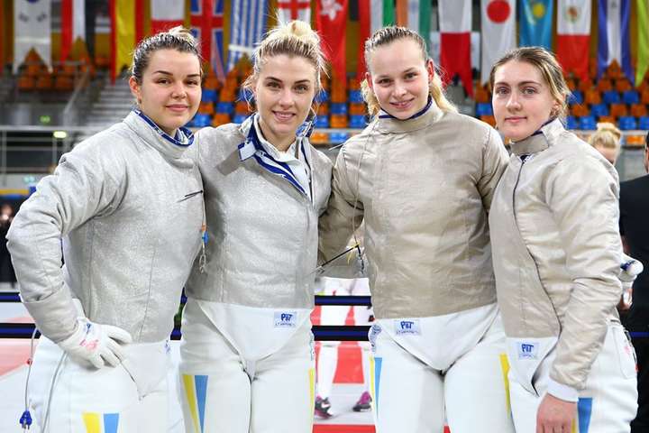 Українські шаблістки виграли медаль на етапі Кубка світу