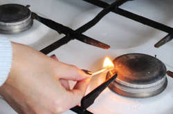 Під Києвом через аварію у мороз без газу залишилися три села