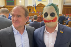 Народні депутати фракції ОПЗЖ Віктор Медведчук та Ілля Кива