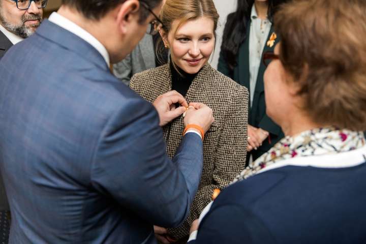 Дружина президента стала на захист українок, постраждалих від насильства
