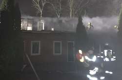 У Києві горів міні-готель (фото)